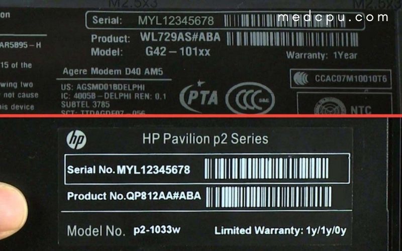 Finding Your Laptop’s Model Number