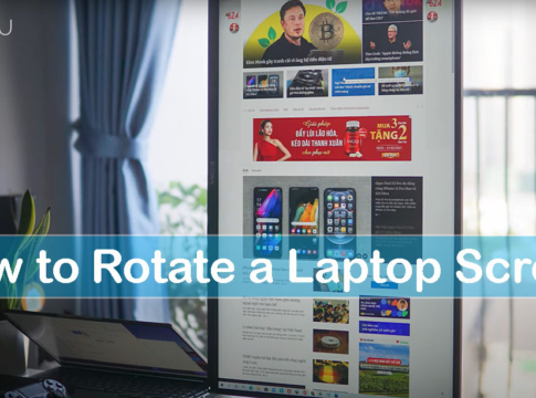 How to Rotate a Laptop Screen