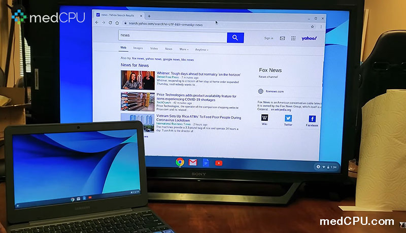 How to connect your Chromebook to your smart TV