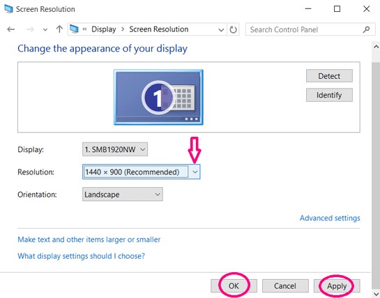 how-to-change-laptop-screen-display-windows-10-7